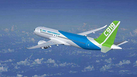 大飛機C919的呼吸空氣更干凈、新鮮、均勻