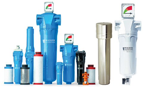SR壓縮空氣過濾器可用于乳制品工廠的壓縮空氣系統