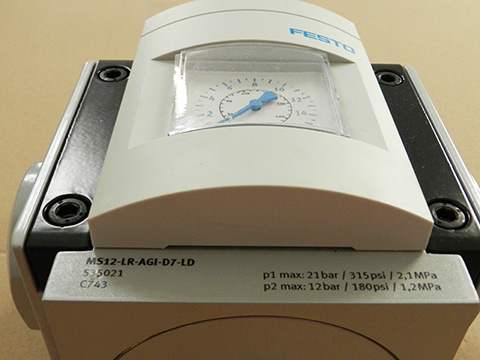 費斯托兩寸手動減壓閥MS12-LR-AGI-D7-LD現貨
