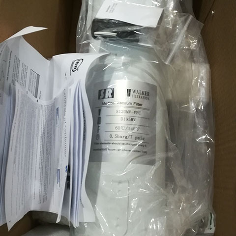 醫用真空細菌過濾器S120MV-帶有遠傳功能的醫用真空細菌過濾器