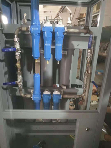 使用WALKER雙聯過濾器節省橫向安裝空間
